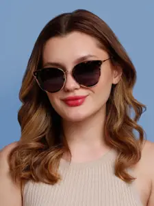 SUNNIES Women Cateye Sunglasses with Polarised Lens