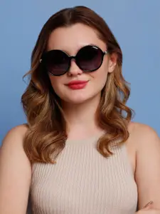 SUNNIES Women Round Sunglasses with Polarised Lens