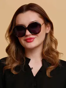 SUNNIES Women Oversized Sunglasses with Polarised Lens