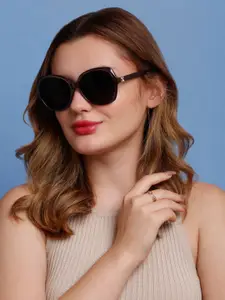 SUNNIES Women Oversized Sunglasses with Polarised Lens