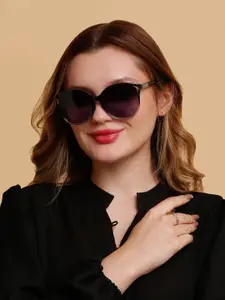 SUNNIES Women Cateye Sunglasses with Polarised Lens