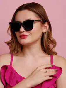 SUNNIES Women Square Sunglasses with Polarised Lens