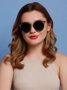 SUNNIES Women Round Sunglasses with Polarised Lens