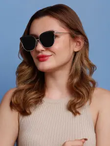 SUNNIES Women Butterfly Sunglasses with UV Protected Lens