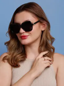 SUNNIES Women Oversized Sunglasses with Polarised Lens