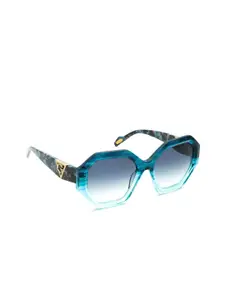GUESS Women Oversized Sunglasses with UV Protected Lens