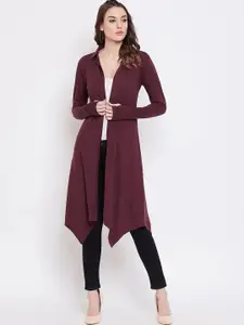 Hypernation Pure Cotton Longline Open Front Shrug