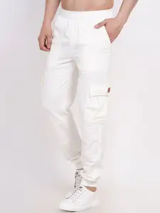 Raxedo Men Relaxed Fit Mid Rise Dry Fit Joggers