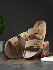 The Roadster Lifestyle Co. Men Tan Brown Comfort Sandals