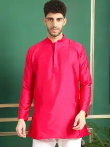 TATTVA Mandarin Collar Straight Kurta