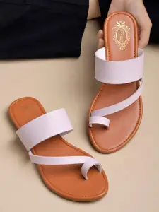 Shoetopia Women One Toe Flats