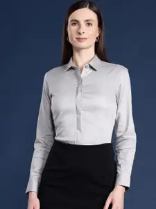 Hancock Wrinkle Free Stretchable Satin Formal Shirt