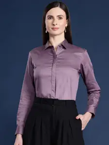 Hancock Wrinkle Free Stretchable Satin Formal Shirt