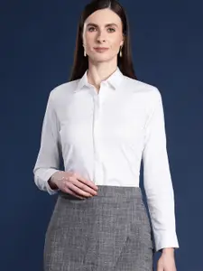 Hancock Wrinkle Free Stretchable Satin Formal Shirt