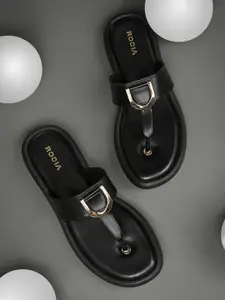 Rocia Women T-Strap Flats with Buckles