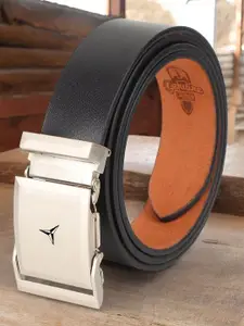 URBAN ALFAMI Men Slider Buckle Casual Leather Belt