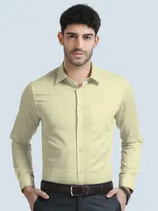 THE FORMAL CLUB Men Relaxed Opaque Checked Formal Shirt