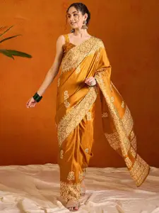 Saree mall Ethnic Motifs Printed Bagru Sarees