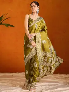 Saree mall Paisley Bagru Sarees