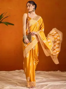 Saree mall Ethnic Motifs Bagru Sarees