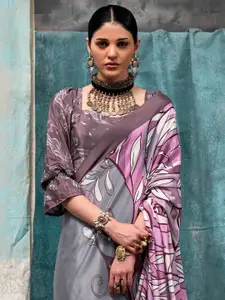 Saree mall Poly Crepe Bagru Sarees