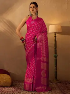 Saree mall Bagh Zari Bagru Sarees