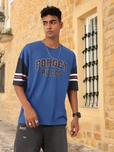 Kook N Keech Typography Printed Relaxed Fit T-shirt