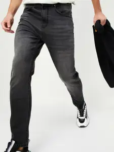 max Men Light Fade Clean Look Crinkle Stretchable Jeans