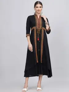 KALINI Women A-Line Midi Dress