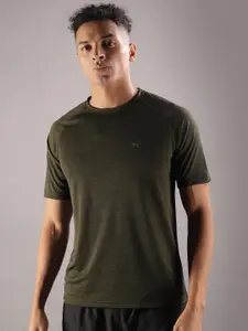 Force NXT Men Microfiber Anti Viral Anti Odour Cool Round Neck Sports Printed T-Shirt