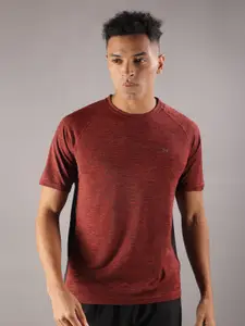 Force NXT Men Microfiber Anti Viral Anti Odour Cool Round Neck Sports Printed T-Shirt