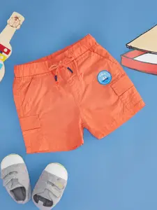 Pantaloons Baby Boys Mid-Rise Cotton Cargo Shorts
