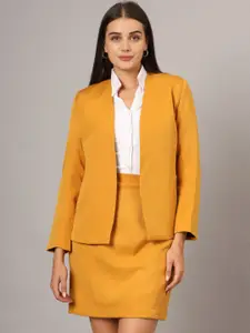 BRINNS Open Front Blazer & Skirt Suit