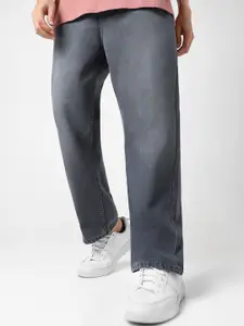 Urbano Fashion Men Non Stretchable Loose Baggy Fit Washed Jeans