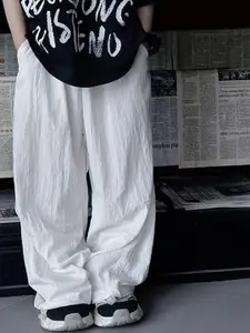 StyleCast x Revolte Boys Printed Loose Fit Easy Wash Trousers