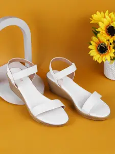 Mochi Open Toe Wedge Heels