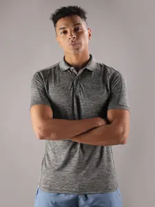 Force NXT Men Microfiber Anti Viral Anti Odour Cool Collared Polo Sports Solid T-Shirt