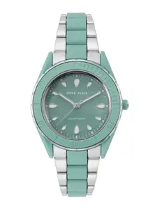 ANNE KLEIN Women Patterned Dial & Bracelet Style Straps Analogue Watch AK3911SGSV