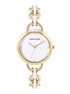 ANNE KLEIN Women Bracelet Style Straps Analogue Watch AK4092WTGB