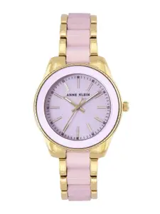 ANNE KLEIN Women Dial & Bracelet Style Straps Analogue Watch AK3214LVGB
