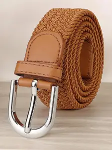 URBAN ALFAMI Men Textured Tang Closure Belt