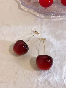 VAGHBHATT Stainless Steel Contemporary Drop Earrings