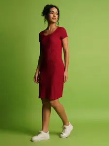 Globus Round Neck Bodycon Dress