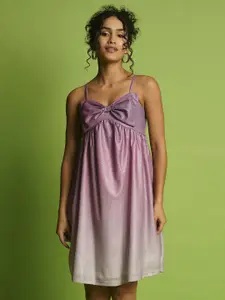 Globus Women Ombre Bow Detailed A-Line Dress