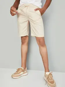 max Boys Mid-Rise Pure Cotton  Shorts