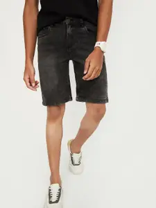 max Boys Mid-Rise Denim Shorts
