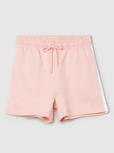 max Girls Mid-Rise Pure Cotton Shorts