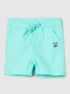 max Boys Mid Rise Pure Cotton Shorts