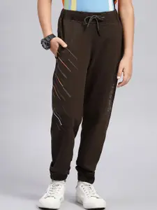 Monte Carlo Boys Printed Mid-rise Joggers