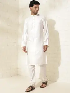 Fabindia Mandarin Collar Straight Kurta